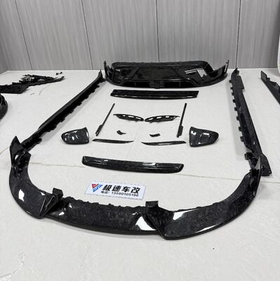 MSY Style Porsche Taycan Body Kit Forged Carbon Fiber Body Kit