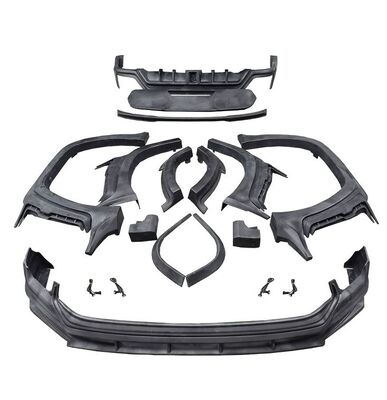 WD Style FRP Lexus LX600 Body Kit Front Lip Side Skirt Rear Diffuser Spoiler