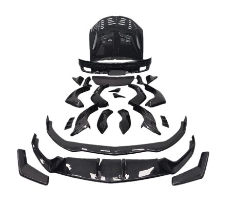 1016 Lamborghini Body Kit Auto Body Kit With Rear Diffuser Spoiler Hood