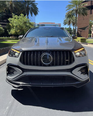 Larte Style Benz Body Kit 2024+ Gle Coupe Body Kit Carbon Fiber