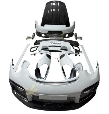 GT2RS Style Porsche 991 Body Kit Fender Hood Side Skirt Tail Wing