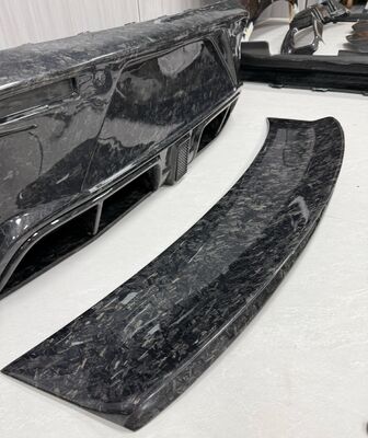 MSY Style Porsche Taycan Body Kit Forged Carbon Fiber Body Kit