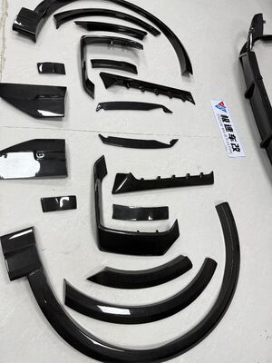 Abt Style Audi RSQ8 Body Kit Carbon Fiber Front Lip Skirt Rear Diffuser Spoiler