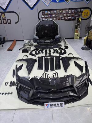 Mansor Style Carbon Fiber Body Kit Lamborghini Urus Front And Rear Bumper Spoiler Hood