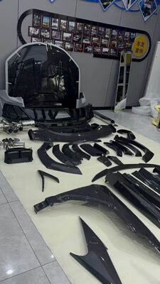 Mansor Style Carbon Fiber Body Kit Lamborghini Urus Front And Rear Bumper Spoiler Hood