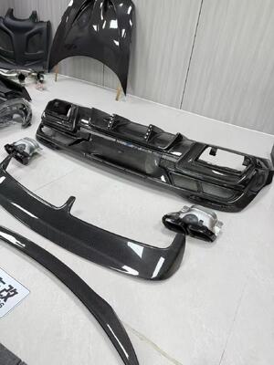 GLE53 Gle63 Coupe Mercedes Benz Body Kit LD Style Carbon Fiber Body Kit