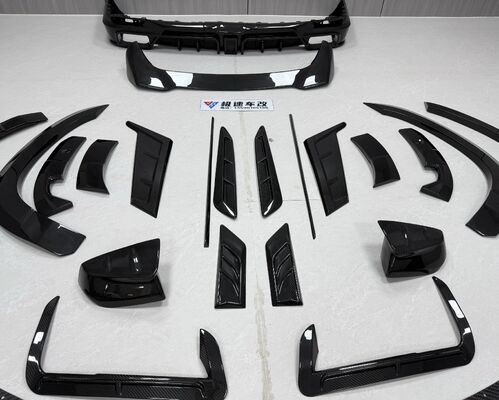 MSY Cadillac Escalade Body Kit Carbon Fiber Front Lip Diffuser Spoiler Wide Body Kit