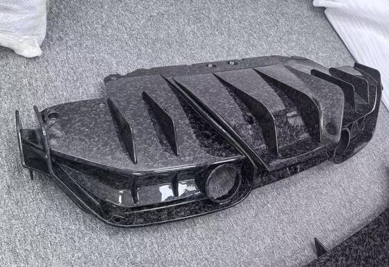 PK Style Ferrari F8 Body Kit Cars Body Kit Front Lip Skirt Rear Diffuser Spoiler Hood