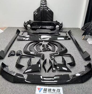 Modified And Upgraded BMW XM Body Kit Dry Carbon Body Kit Front Lip Tuyere