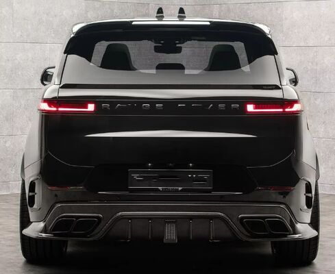 Dry Carbon Fiber Car Body Kits MSY Rear Diffuser Spoiler Hood Wide Body Kit For RANGE ROVER