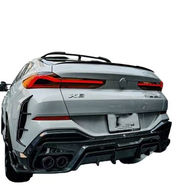 PK Style BMW Body Kit X6 G06 2023+ Carbon Fiber Car Kit Rear Diffuser