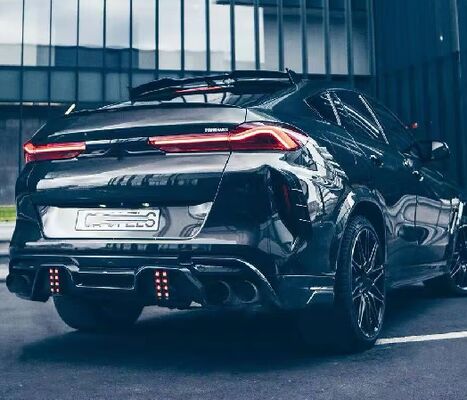 X6M F96 BMW Body Kit Carbon Fiber Front Lip Skirt Rear Diffuser Spoiler