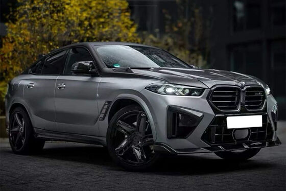 BMW X6M Body Kit F96 BMW Carbon Fiber Body Kits With Tailpipe Grill Mirror