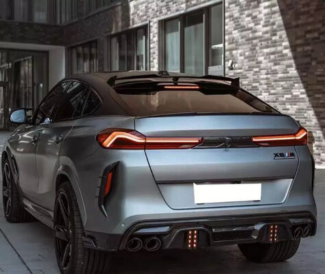 BMW X6M Body Kit F96 BMW Carbon Fiber Body Kits With Tailpipe Grill Mirror