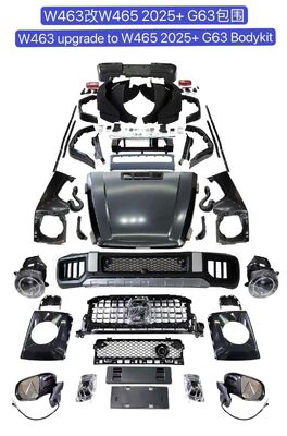 W463 To 2025 W465 Mercedes Benz Body Kit G Class G63 G550 Body Kit