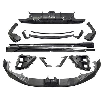 X6M F96 BMW Body Kit Carbon Fiber Front Lip Skirt Rear Diffuser Spoiler