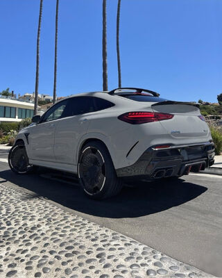 Larte Style Benz Body Kit 2024+ Gle Coupe Body Kit Carbon Fiber