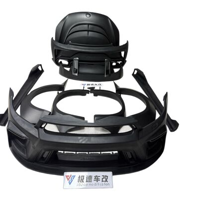 ASP Style FRP Volkswagen Scirocco Body Kit Car Rear Bumper Diffuser Hood OEM