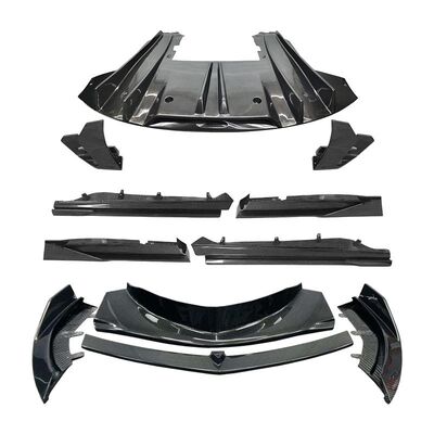 PRO Dry Carbon McLaren GT Body Kit Front Lip Rear Spoiler Hood Side Skirt